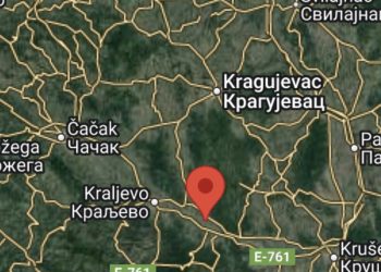 Slab zemljotres u Kraljevu