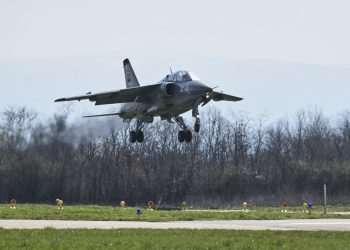 Na aerodromu “Morava” u toku borbena obuka pilota jurišnih aviona “orao”