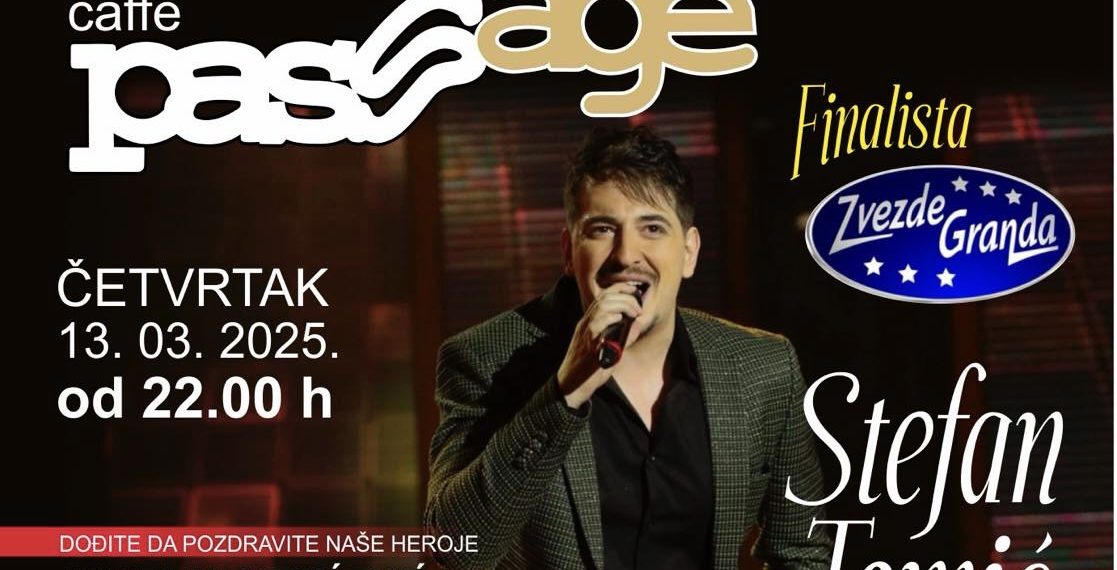 Stefan za Miu – Humanitarni koncert u klubu “Passage”