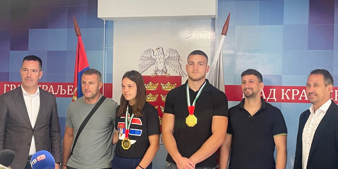 Prijem za svetske MMA šampione – Dve zlatne medalje stigle u Kraljevo