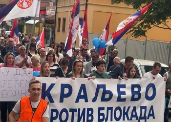 Skup “Kraljevo protiv blokada” održan u gradu na Ibru (Foto/Video)