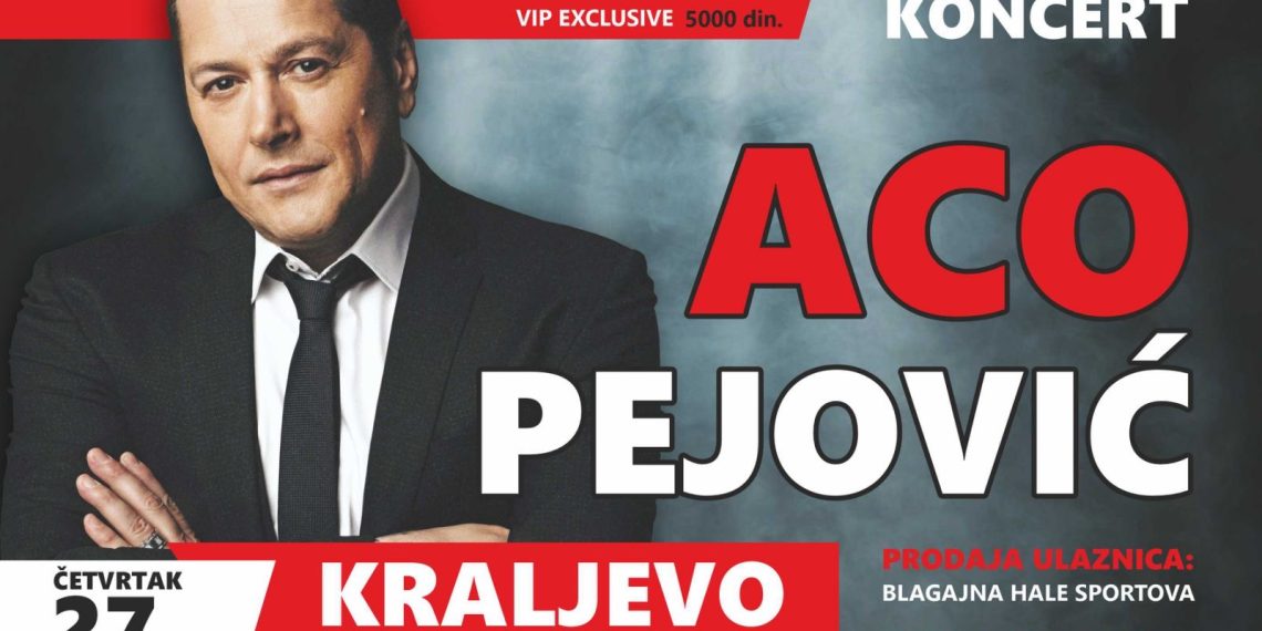 Solistički koncert Aca Pejovića u Kraljevu